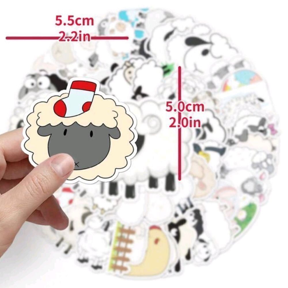 Cartoon Sheep Stickers - Picture 4 of 8